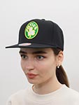 Бейсболка MITCHELL NESS арт. 6HSSJS19079-BCEBLCK Boston Celtics MLB (черный)
